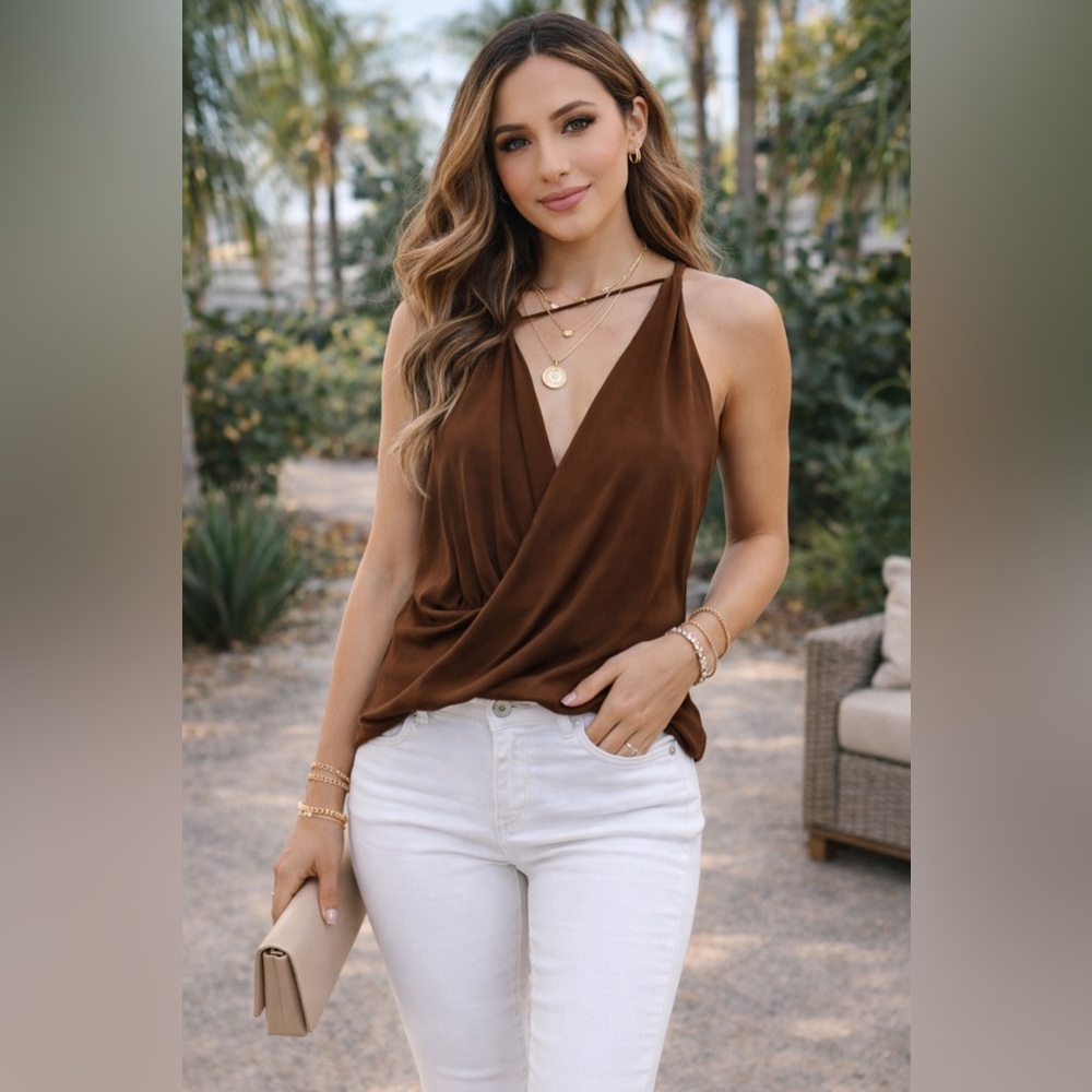 LAST CHANCE ZARA draped top